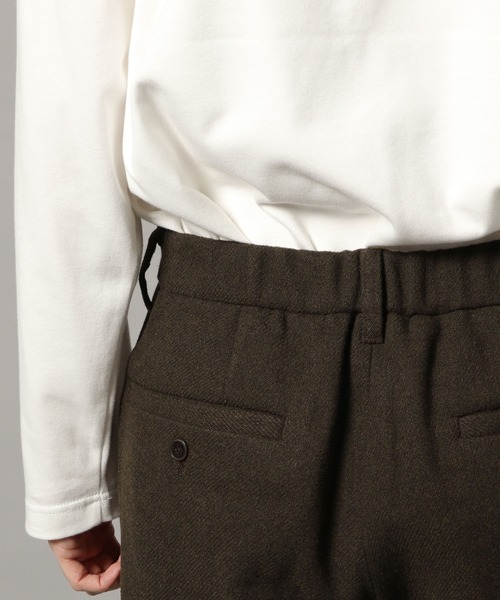 RAGEBLUE（レイジブルー）の「ツイル/ワンタックワイドテーパードスラックス（スラックス・メンズ・ブラック/ブラウン/チェック/ダークグレー・SMALL/MEDIUM/LARGE）」の19枚目の写真