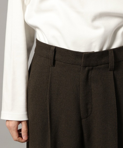 RAGEBLUE（レイジブルー）の「ツイル/ワンタックワイドテーパードスラックス（スラックス・メンズ・ブラック/ブラウン/チェック/ダークグレー・SMALL/MEDIUM/LARGE）」の17枚目の写真