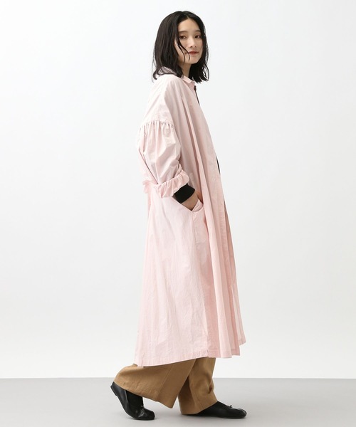 studio CLIP（スタディオクリップ）の「《natural by clip》コットンワッシャーシャツワンピース（ワンピース・レディース・ブラック/ピンク/ホワイト・FREE）」の18枚目の写真