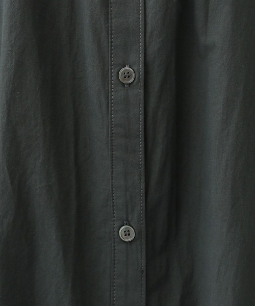 4629 natural by clip コットンワッシャーシャツワンピース studio CLIP｜《natural by clip》コットンワッシャーシャツワンピース