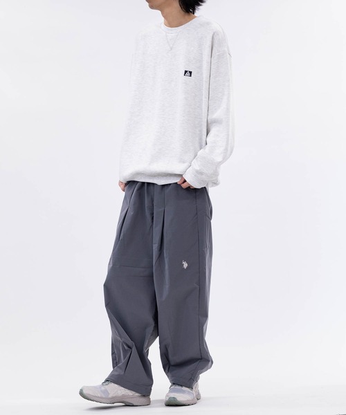 U.S. POLO ASSN.(ユーエスポロアッスン)の「【3】〔U.S.POLO ASSN/ユーエスポロアッスン〕撥水 ワンタック バルーンカーブパンツ(チノパンツ・メンズ・モカ/ネイビー/グレー/ブラック・LARGE/MEDIUM/X-LARGE)」の16枚目の写真
