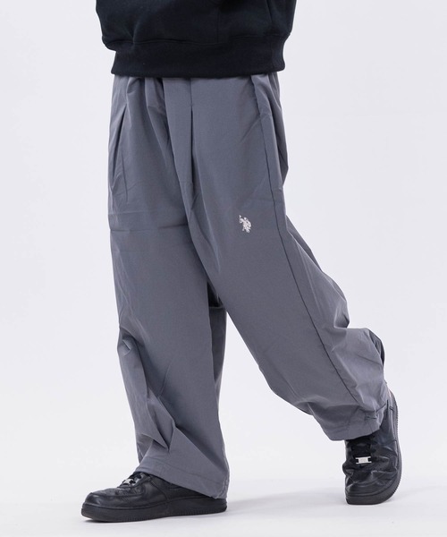 U.S. POLO ASSN.(ユーエスポロアッスン)の「【3】〔U.S.POLO ASSN/ユーエスポロアッスン〕撥水 ワンタック バルーンカーブパンツ(チノパンツ・メンズ・モカ/ネイビー/グレー/ブラック・LARGE/MEDIUM/X-LARGE)」の8枚目の写真