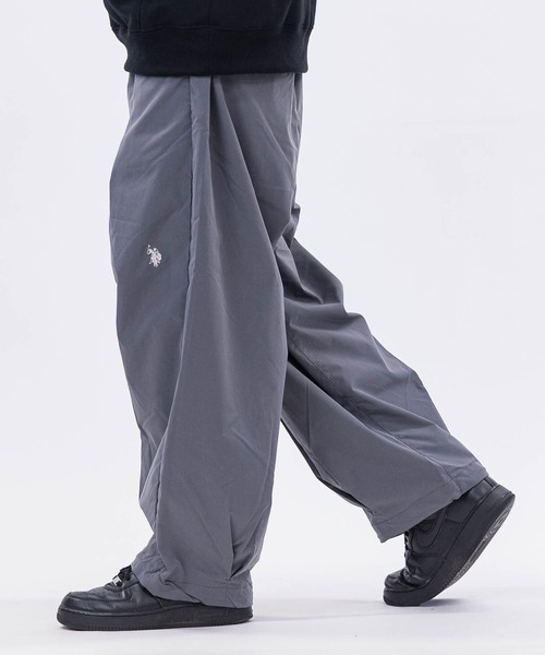 U.S. POLO ASSN.(ユーエスポロアッスン)の「【3】〔U.S.POLO ASSN/ユーエスポロアッスン〕撥水 ワンタック バルーンカーブパンツ(チノパンツ・メンズ・モカ/ネイビー/グレー/ブラック・LARGE/MEDIUM/X-LARGE)」の9枚目の写真