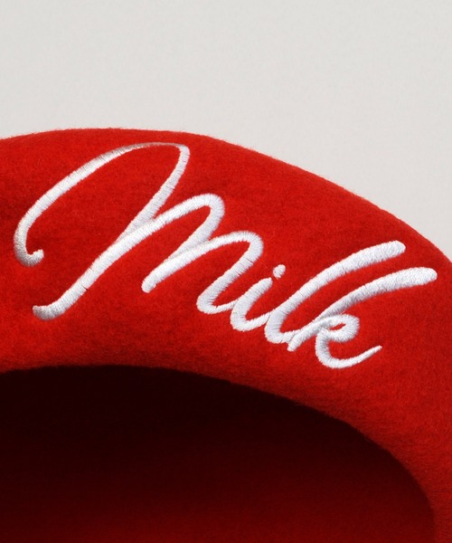 MILK（ミルク）の「ロゴ ベレー（ハンチング/ベレー帽・レディース・C/D/A/B・FREE）」の7枚目の写真