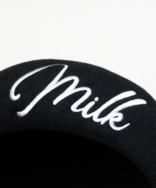 MILK（ミルク）の「ロゴ ベレー（ハンチング/ベレー帽・レディース・C/D/A/B・FREE）」の8枚目の写真