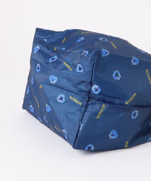 パペットスンスン】ポーチ付エコバッグ（エコバッグ/サブバッグ