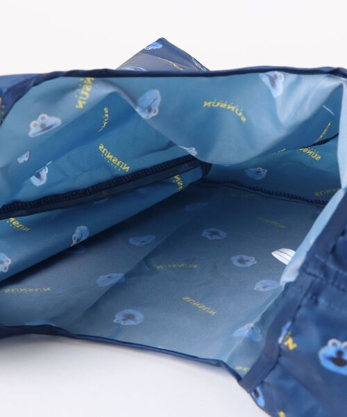 パペットスンスン】ポーチ付エコバッグ（エコバッグ/サブバッグ