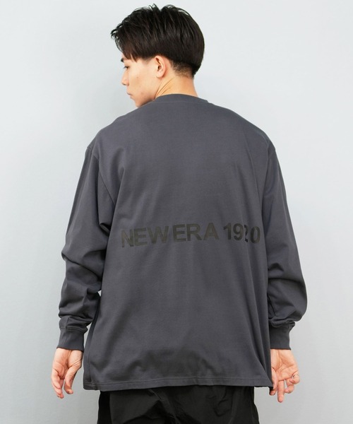 NEW ERA(ニューエラ)の「NEW ERA/ニューエラ 長袖Tシャツ ロンT 14682695/14682696/14682697(Tシャツ/カットソー・メンズ・ダークグレー/ブラック/ホワイト・L/M/XL/2XL)」の17枚目の写真