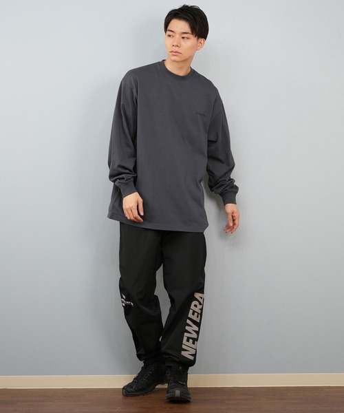 NEW ERA(ニューエラ)の「NEW ERA/ニューエラ 長袖Tシャツ ロンT 14682695/14682696/14682697(Tシャツ/カットソー・メンズ・ダークグレー/ブラック/ホワイト・L/M/XL/2XL)」の19枚目の写真
