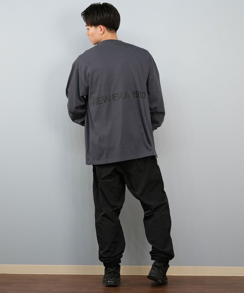 NEW ERA(ニューエラ)の「NEW ERA/ニューエラ 長袖Tシャツ ロンT 14682695/14682696/14682697(Tシャツ/カットソー・メンズ・ダークグレー/ブラック/ホワイト・L/M/XL/2XL)」の21枚目の写真