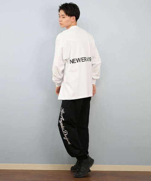 NEW ERA(ニューエラ)の「NEW ERA/ニューエラ 長袖Tシャツ ロンT 14682695/14682696/14682697(Tシャツ/カットソー・メンズ・ダークグレー/ブラック/ホワイト・L/M/XL/2XL)」の9枚目の写真