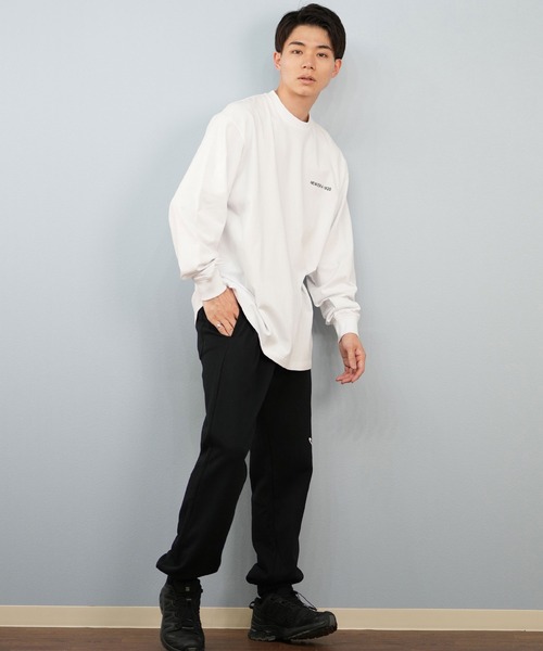 NEW ERA(ニューエラ)の「NEW ERA/ニューエラ 長袖Tシャツ ロンT 14682695/14682696/14682697(Tシャツ/カットソー・メンズ・ダークグレー/ブラック/ホワイト・L/M/XL/2XL)」の10枚目の写真