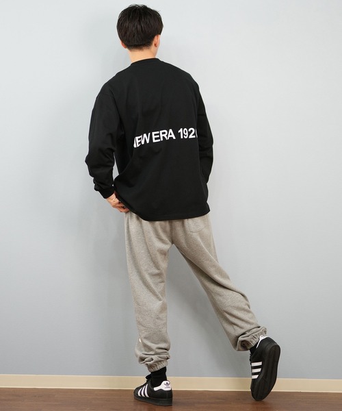 NEW ERA(ニューエラ)の「NEW ERA/ニューエラ 長袖Tシャツ ロンT 14682695/14682696/14682697(Tシャツ/カットソー・メンズ・ダークグレー/ブラック/ホワイト・L/M/XL/2XL)」の13枚目の写真