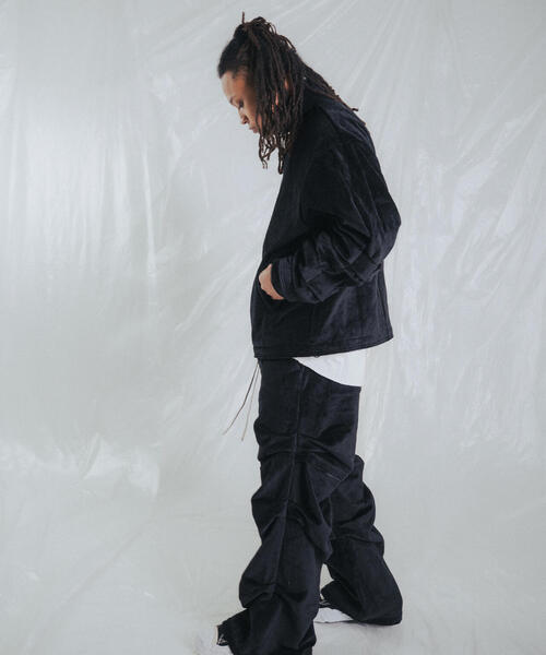 FR(13)NDS（フレンズ）の「FR(13)NDS /フレンズ/Velor TRACK PANTS（その他パンツ・メンズ・グレー/ブラック・F）」の16枚目の写真