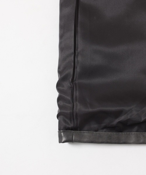 フェイクレザーダブルウエストパンツ(HARE)（その他パンツ）｜HARE