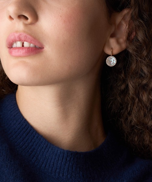 FOSSIL(フォッシル)の「フォッシル アクセサリー レディース ピアス ローズゴールド JF04938791(ピアス(両耳用)・レディース・ピンクゴールド・FREE)」の5枚目の写真