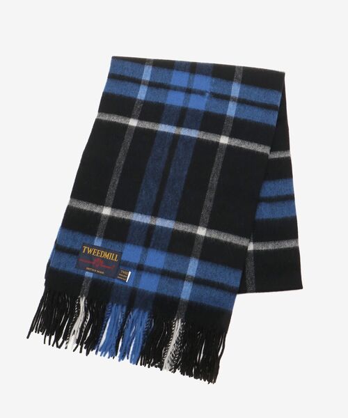 le.coeur blanc(ルクールブラン)の「TWEEDMILLストール(ストール/ショール・レディース・ブラック系その他/グレー系その他/ブラウン系その他3/ベージュ系その他2/ブラウン系その他2/ブルー系その他2/ホワイト系その他2/ベージュ系その他3・FREE)」の8枚目の写真