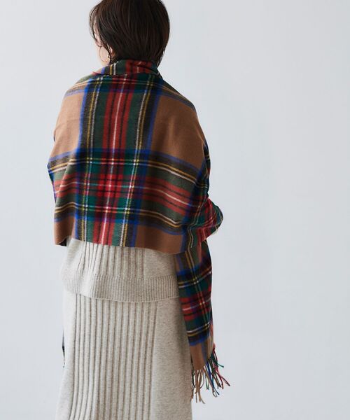 le.coeur blanc(ルクールブラン)の「TWEEDMILLストール(ストール/ショール・レディース・ブラック系その他/グレー系その他/ブラウン系その他3/ベージュ系その他2/ブラウン系その他2/ブルー系その他2/ホワイト系その他2/ベージュ系その他3・FREE)」の13枚目の写真