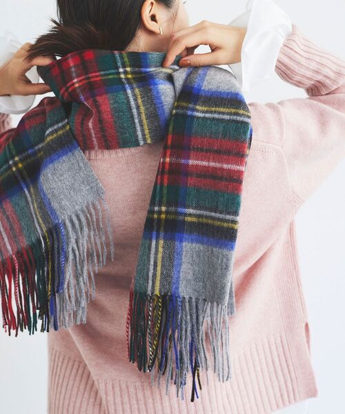 le.coeur blanc(ルクールブラン)の「TWEEDMILLストール(ストール/ショール・レディース・ブラック系その他/グレー系その他/ブラウン系その他3/ベージュ系その他2/ブラウン系その他2/ブルー系その他2/ホワイト系その他2/ベージュ系その他3・FREE)」の17枚目の写真