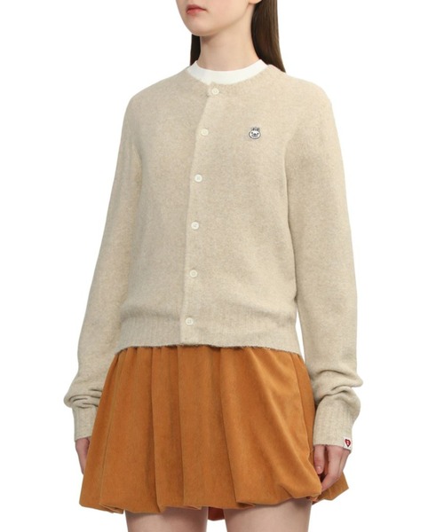 A BATHING APE(アベイシングエイプ)の「BABY DOPPY BADGE CARDIGAN #1(ニット/セーター・レディース・ベージュ/グレー/ブラック・SMALL/X-SMALL)」の9枚目の写真