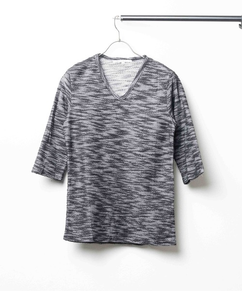 ARCHIVER(アーカイバ)の「【RES】【Growth by Grail】Vネックデザイン7分カットソー(Tシャツ/カットソー・メンズ・その他1/その他3・MEDIUM/LARGE)」の1枚目の写真