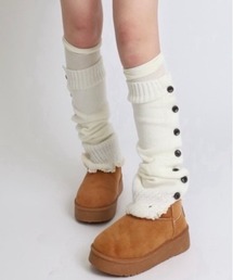 Vini | フリル付きレッグウォーマー(レッグウォーマー)