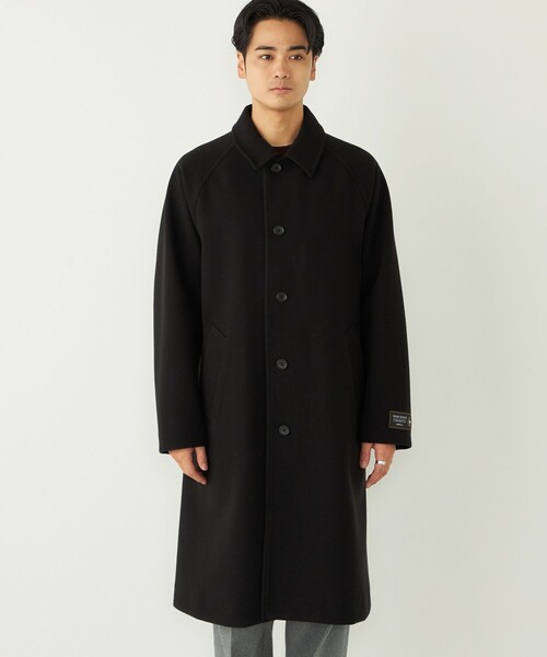 SHIPS Colors:ウール ミックス ロングコート（ステンカラーコート