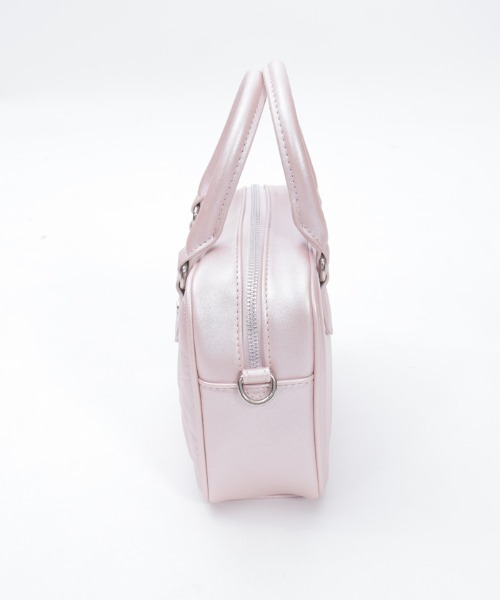 axes femme POETIQUE(アクシーズファムポエティック)の「キルティングチェーンバッグ(ボストンバッグ・レディース・ピンク/ブラック・FREE)」の20枚目の写真