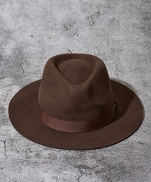 TETE HOMME（テットオム）の「MIDDLE BRIM FELT HAT / ミドルブリム