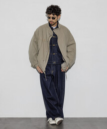 wonderland ベージュ モッズコート 別注】 GLOVERALL PARKER SHELL ベンタイル モッズコート（モッズ