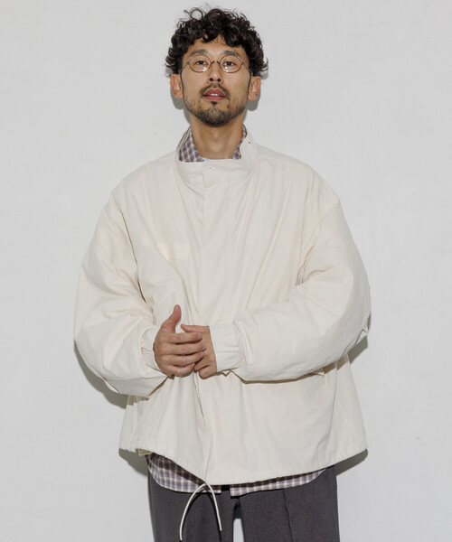 M65 ショートモッズコート LINER SET/ベージュ オフホワイト（モッズ