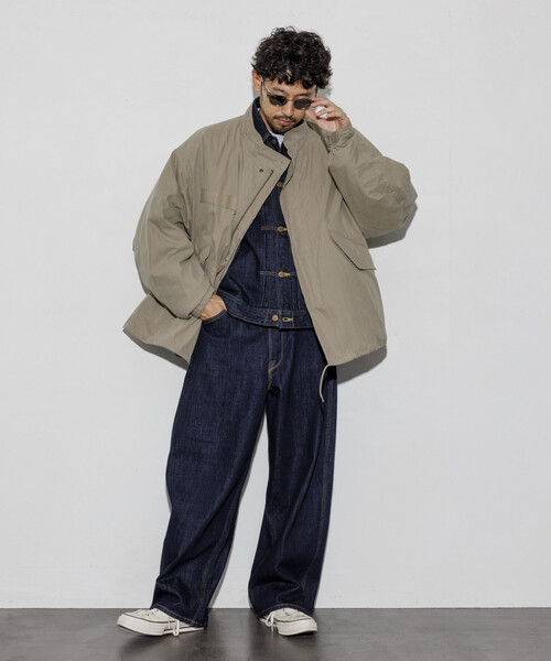 タグ付新品FREAK'S STORE M65ショートライナーモッズ オフホワイト M65 ショートモッズコート LINER SET/ベージュ オフホワイト（モッズ