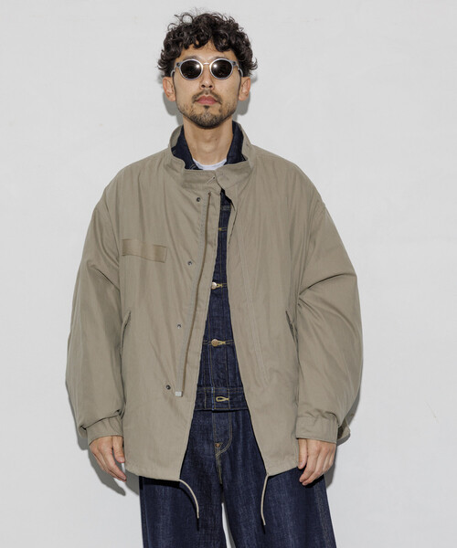 M65 ショートモッズコート LINER SET/ベージュ オフホワイト（モッズ