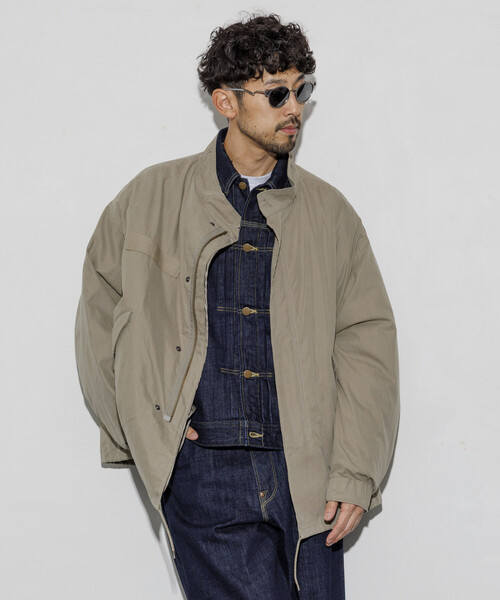 セール】M65 ショートモッズコート LINER SET/ベージュ オフホワイト