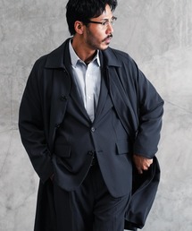 yori⭐︎ヨリ⭐︎ステンカラーシャギーコート【2024AW】36 ステン