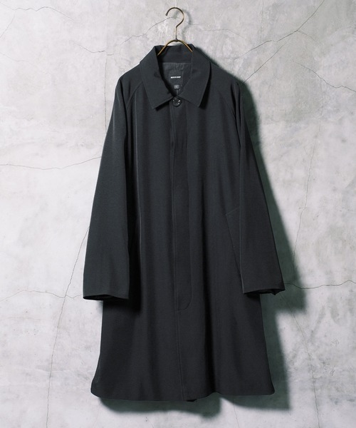 jiggys shop(ジギーズショップ)の「TPU ストレッチ ステンカラーコート スプリングコート(ステンカラーコート・メンズ・ネイビー/グレー/グレー系その他/ライトグレー/ブラック・LARGE/MEDIUM)」の20枚目の写真