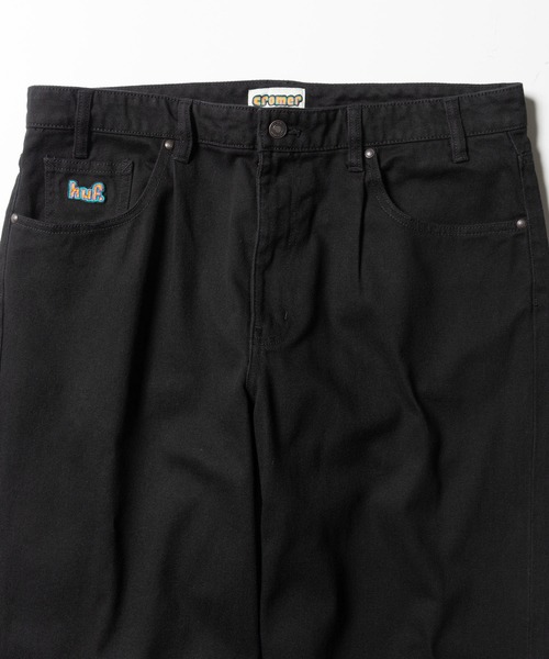 HUF（ハフ）の「HUF CROMER PANT ハフ クロマー デニムパンツ（デニムパンツ・メンズ・ブルー系1/ブラック系1/ライトブルー・26/28/30/32/34/36）」の7枚目の写真