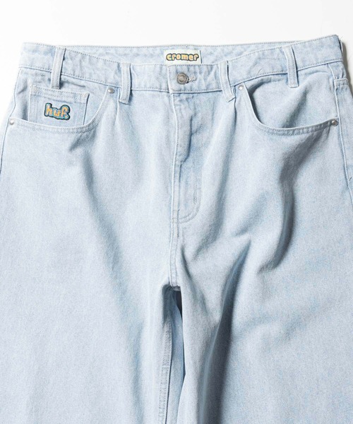 HUF（ハフ）の「HUF CROMER PANT ハフ クロマー デニムパンツ（デニムパンツ・メンズ・ブルー系1/ブラック系1/ライトブルー・26/28/30/32/34/36）」の8枚目の写真