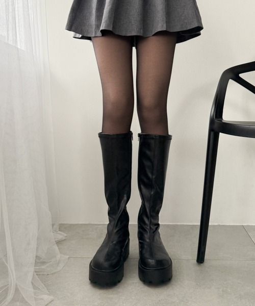 WEGO（ウィゴー）の「WEGO/フェイクタイツ裏起毛（タイツ/ストッキング・レディース・その他2/その他1/ブラック・FREE）」の18枚目の写真