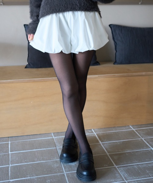 WEGO（ウィゴー）の「WEGO/フェイクタイツ裏起毛（タイツ/ストッキング・レディース・その他2/その他1/ブラック・FREE）」の6枚目の写真