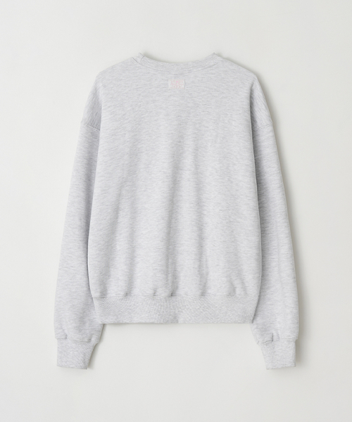 RONRON（ロンロン）の「88 STAR MIXED APPLIQUE SWEATSHIRT WHITE MELANGE（スウェット・レディース・その他・FREE）」の2枚目の写真