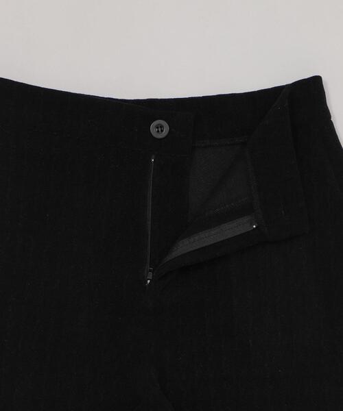 WEGO（ウィゴー）の「WEGO/【25年秋冬新作】ジャガードハイウエストタイトショートパンツ（スラックス・レディース・ブラック・FREE）」の15枚目の写真