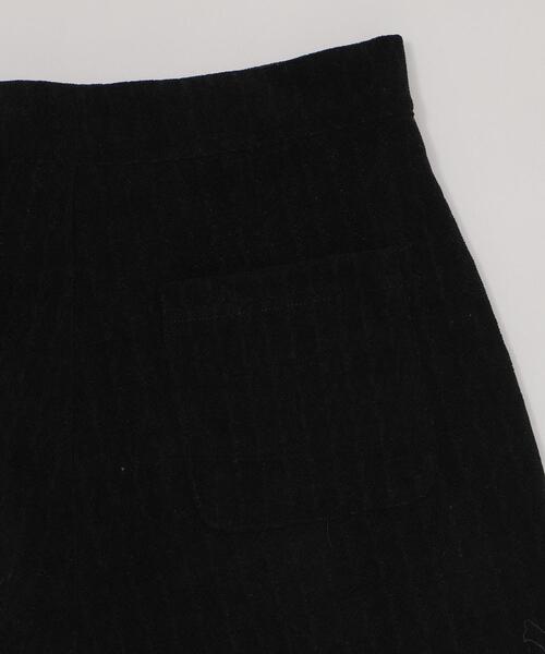 WEGO（ウィゴー）の「WEGO/【25年秋冬新作】ジャガードハイウエストタイトショートパンツ（スラックス・レディース・ブラック・FREE）」の16枚目の写真