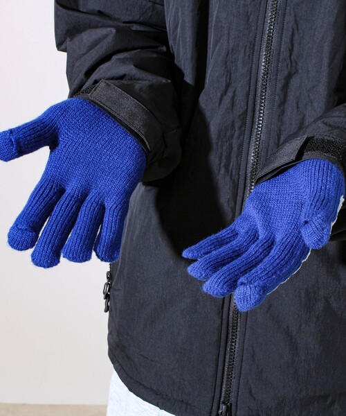 INFIELDER DESIGN(インフィールダーデザイン)の「【INFIELDER DESIGN/インフィールダーデザイン】MLB BONE GLOVE(手袋・メンズ・ブラック/ブルー・FREE)」の6枚目の写真