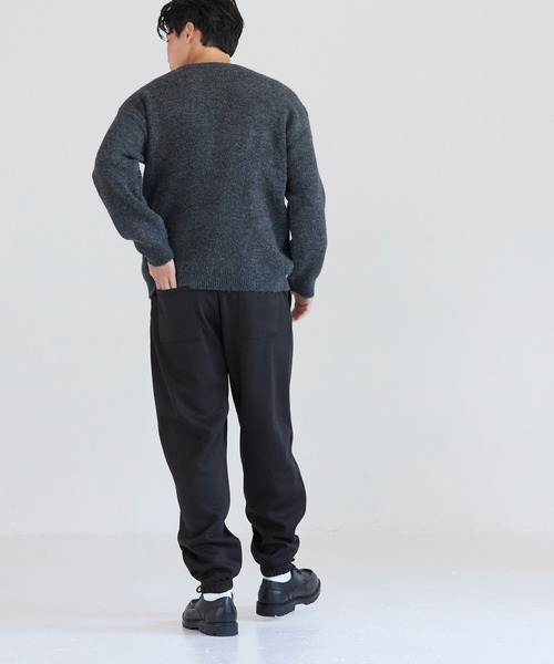 coca（coca）（コカ）の「裏起毛イージージョガーパンツ（その他パンツ・メンズ・ブラック/ライトグレー・XL/M/L）」の6枚目の写真