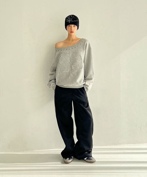 Midnight Move（ミッドナイトムーブ）の「pray beanie [grey]（ニットキャップ/ビーニー・レディース・その他・FREE）」の7枚目の写真