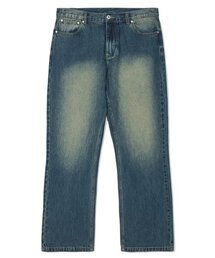 PARTIMENTO（パルティメント）の「セミフレアデニムパンツフェイドディムブルー（デニムパンツ）」