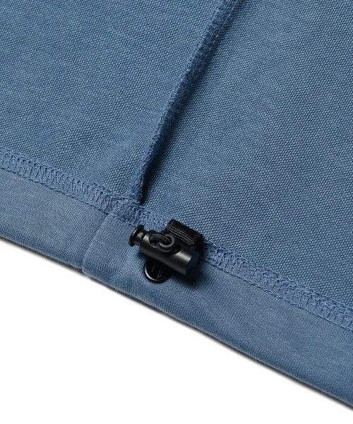 MUSINSA STANDARD（ムシンサスタンダード）の「フラットテリーオーバーサイズストリングスウェットシャツ[ブルーグレー]（スウェット・メンズ・その他・XX-LARGE/XXX-LARGE）」の9枚目の写真
