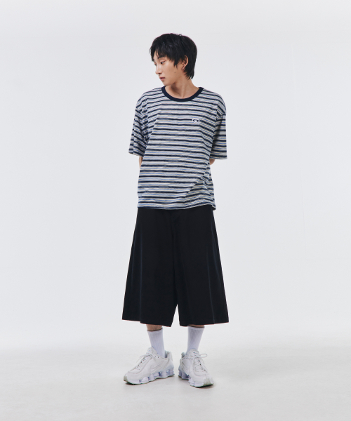 SCALLYWAG（スカリーワグ）の「コットンカチオン刺繍バミューダパンツ[ブラック]（その他パンツ・レディース・その他・MEDIUM/LARGE/X-LARGE/SMALL）」の2枚目の写真