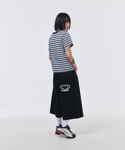 SCALLYWAG（スカリーワグ）の「コットンカチオン刺繍バミューダパンツ[ブラック]（その他パンツ・レディース・その他・MEDIUM/LARGE/X-LARGE/SMALL）」の8枚目の写真